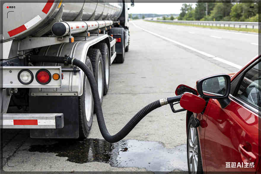 上党区汽车救援送水案例